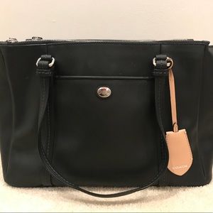 Coach Leather Tote Handbag